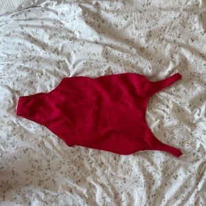 Abercrombie & Fitch Red One Piece Swimsuit
